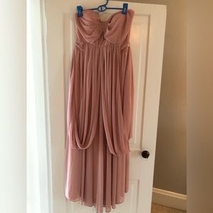 Birdy Gray Pink Bridesmaids dress